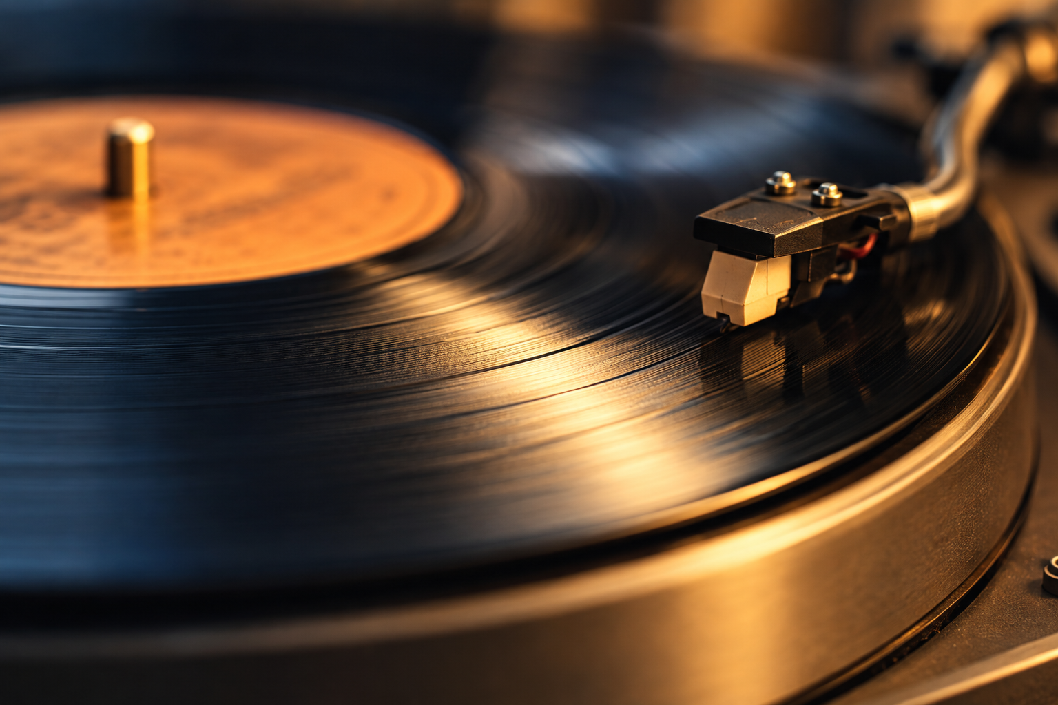 Vinyl record player